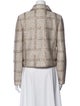 St. John Couture Plaid Print Jacket