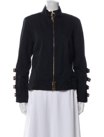 St. John Couture Bomber Jacket