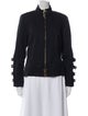 St. John Couture Bomber Jacket