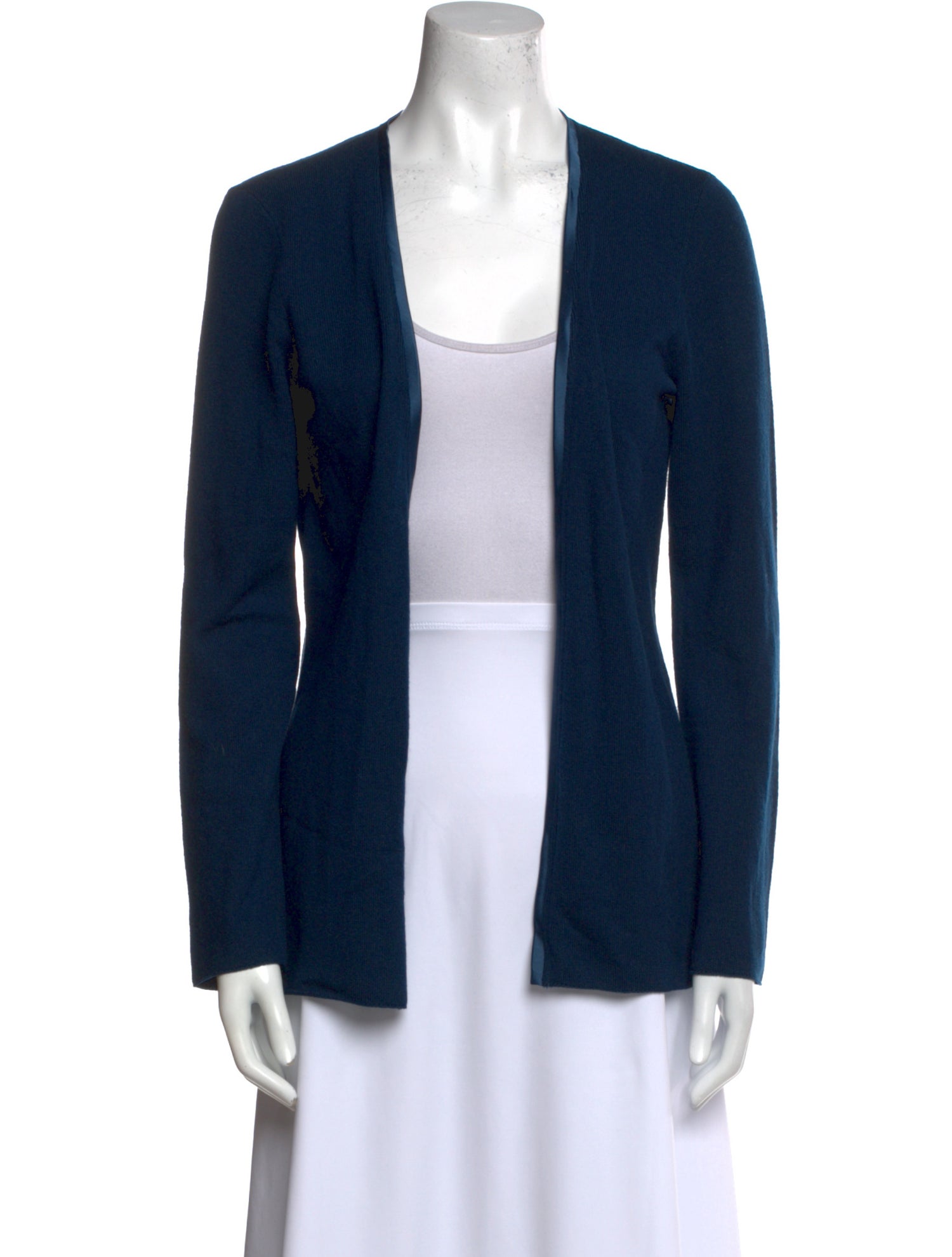 St. John Couture Cashmere Open Front Sweater