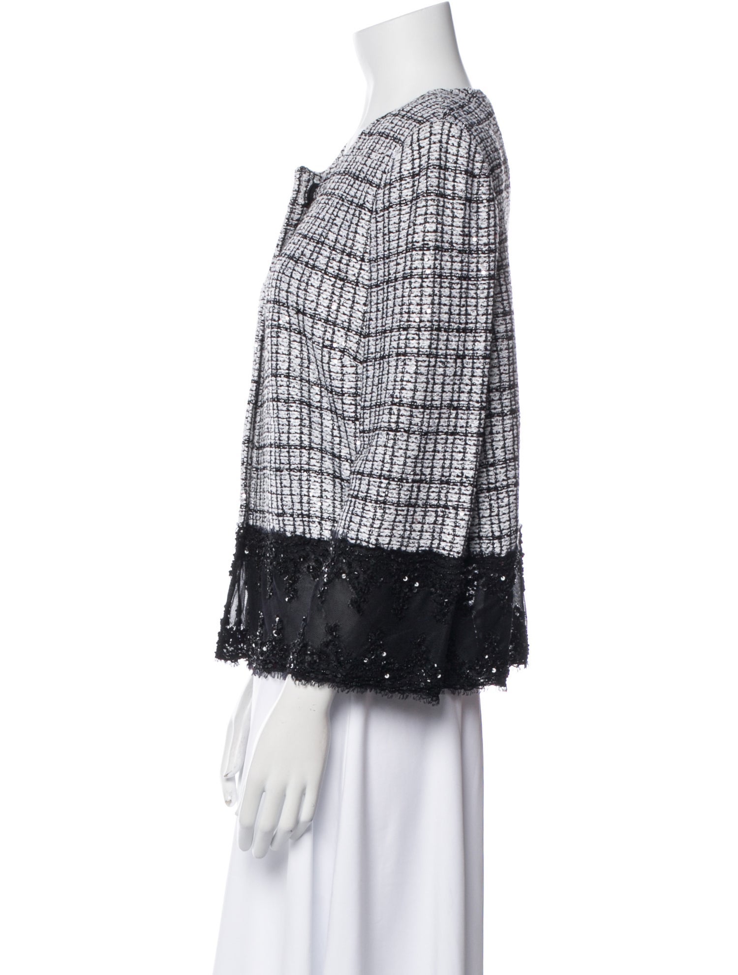 St. John Couture Printed Evening Jacket