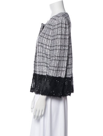 St. John Couture Printed Evening Jacket