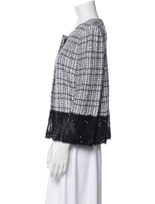 St. John Couture Printed Evening Jacket