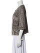 St. John Couture Wool Tweed Pattern Evening Jacket