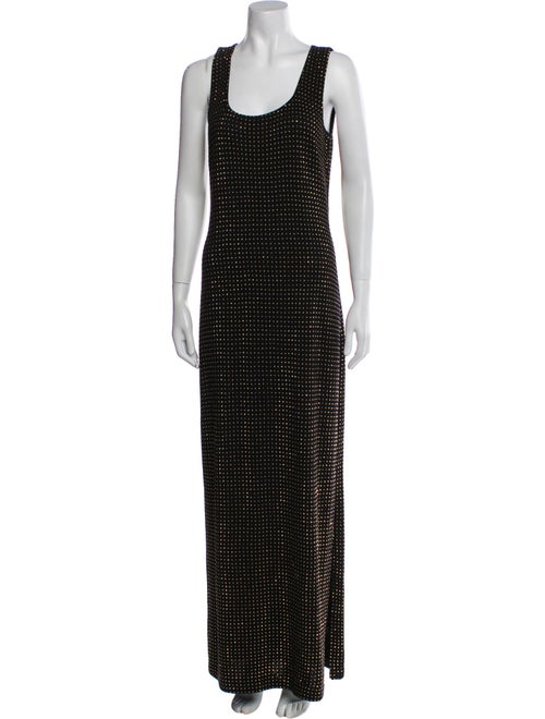 St. John Couture Chain-Link Accents Dress Set