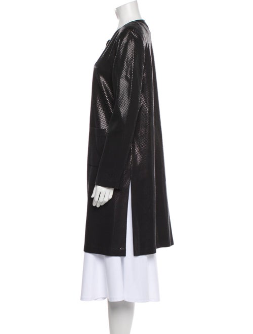 St. John Couture Printed Coat