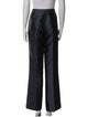 St. John Couture Silk Wide Leg Pants