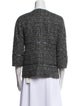 St. John Couture Wool Tweed Pattern Evening Jacket