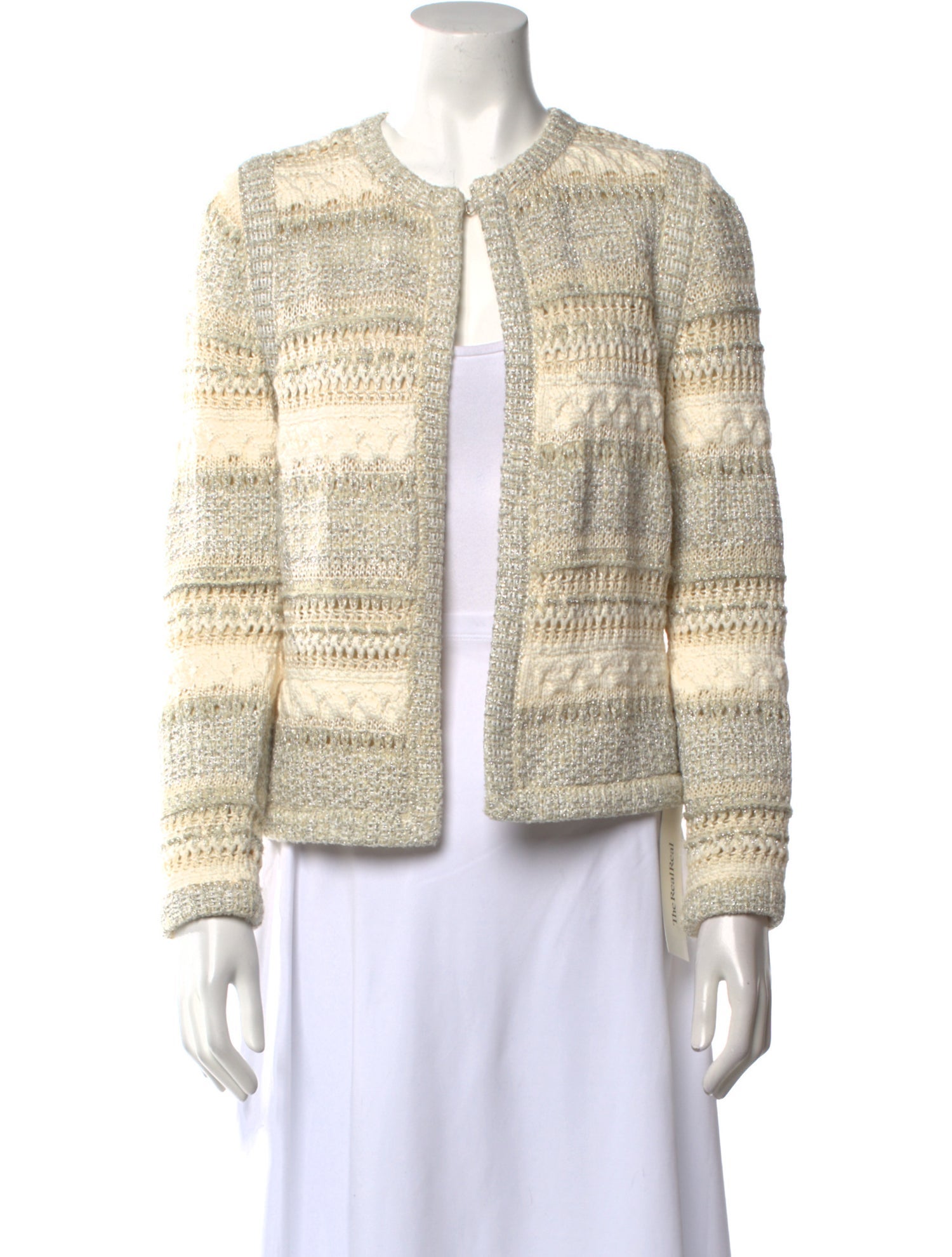 St. John Couture Tweed Pattern Evening Jacket