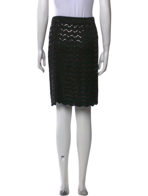 St. John Couture Sequin Embellishments Knee-Length Skirt