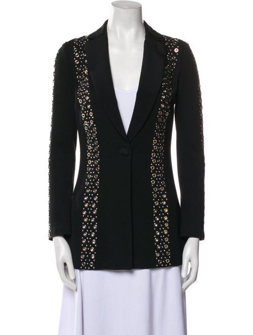 St. John Couture Wool Printed Blazer