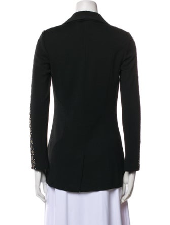 St. John Couture Wool Printed Blazer