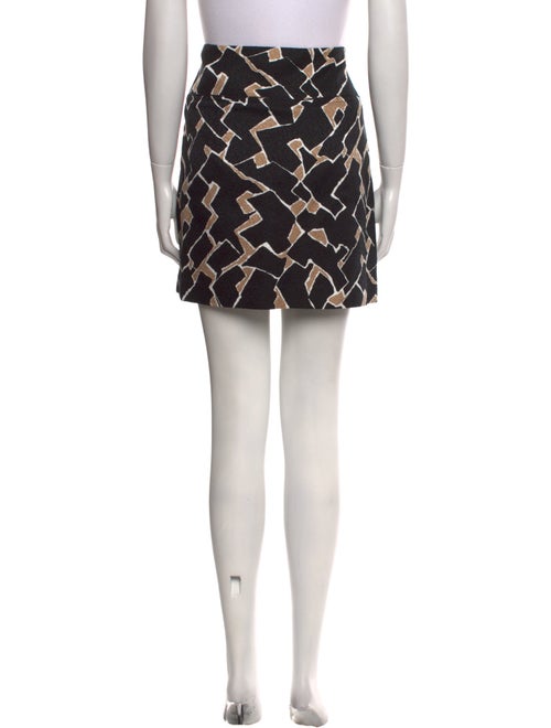 St. John Couture Printed Mini Skirt