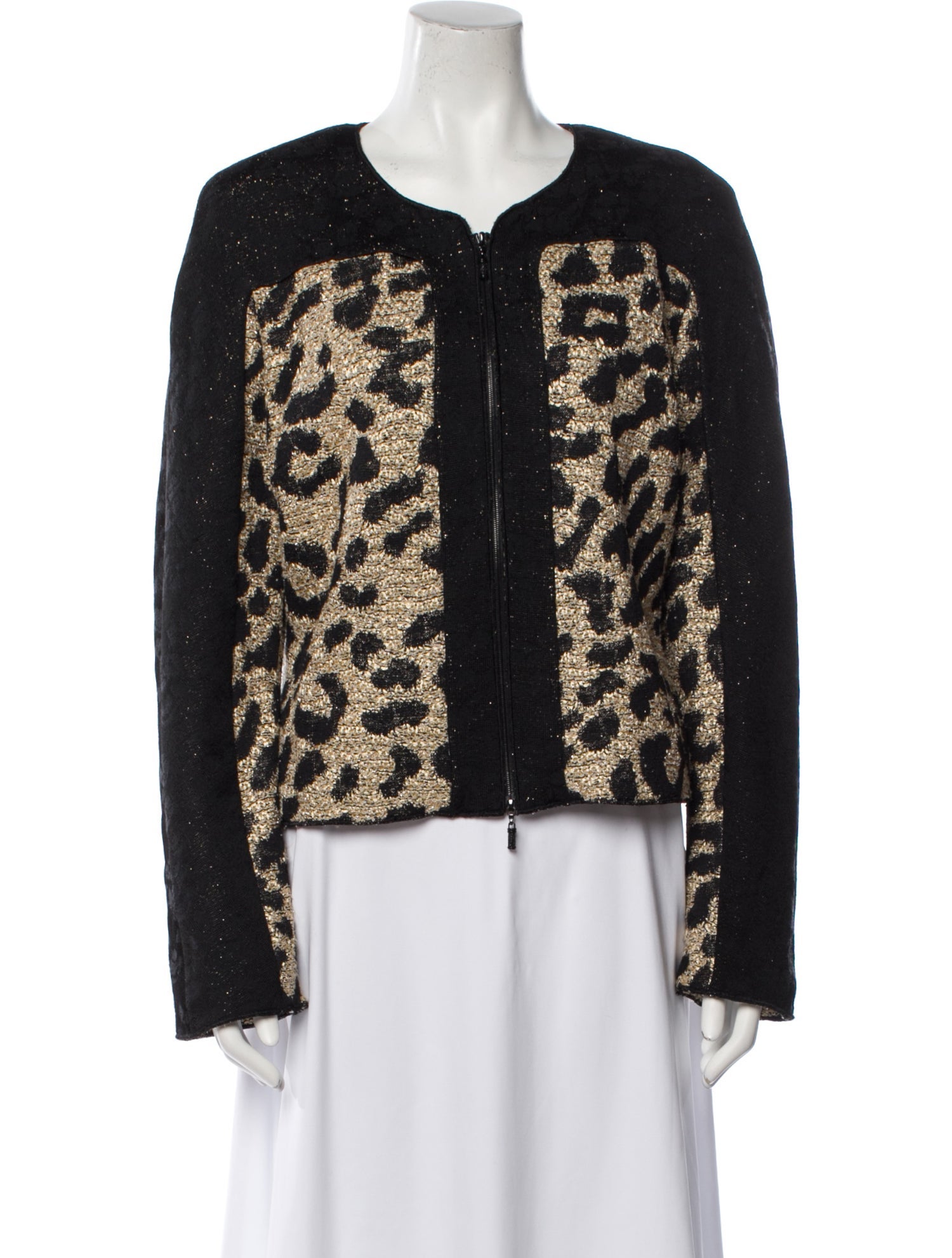 St. John Couture Printed Evening Jacket