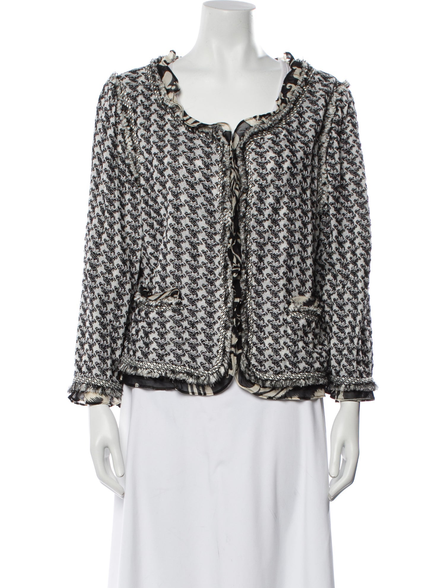 St. John Couture Printed Evening Jacket