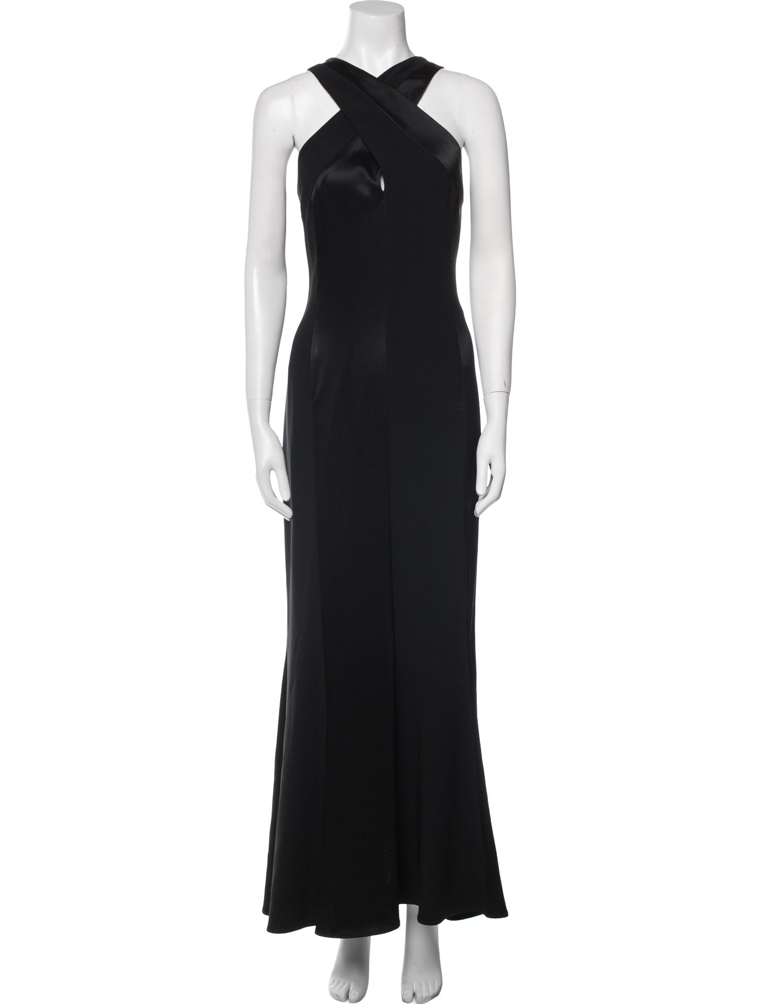 St. John Couture Halterneck Long Dress