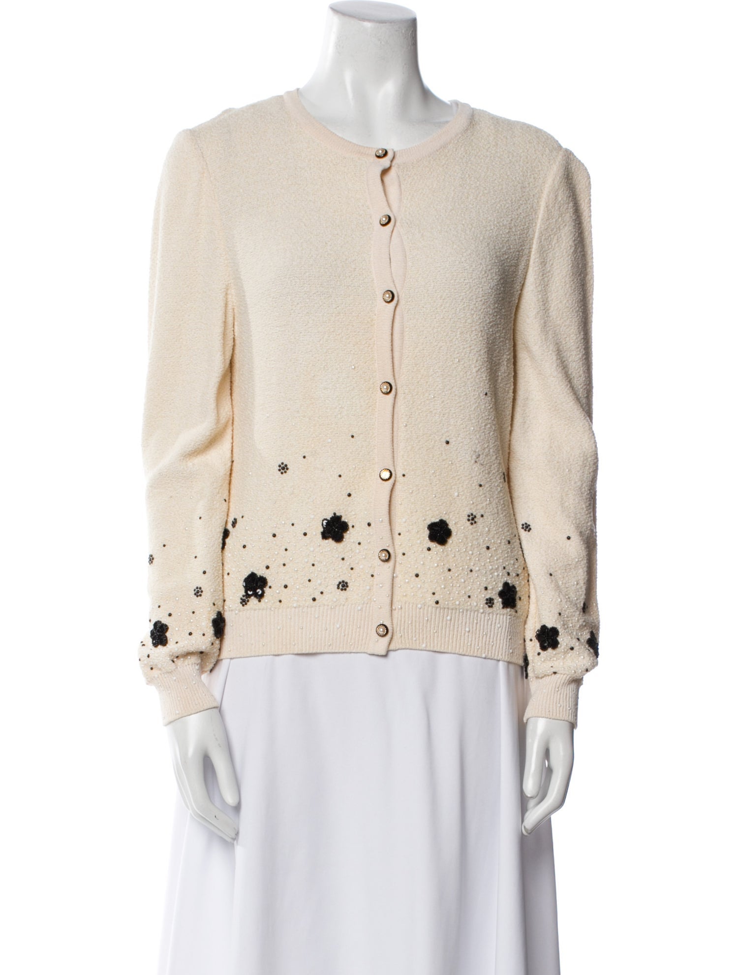 St. John Couture Tweed Pattern Jacket