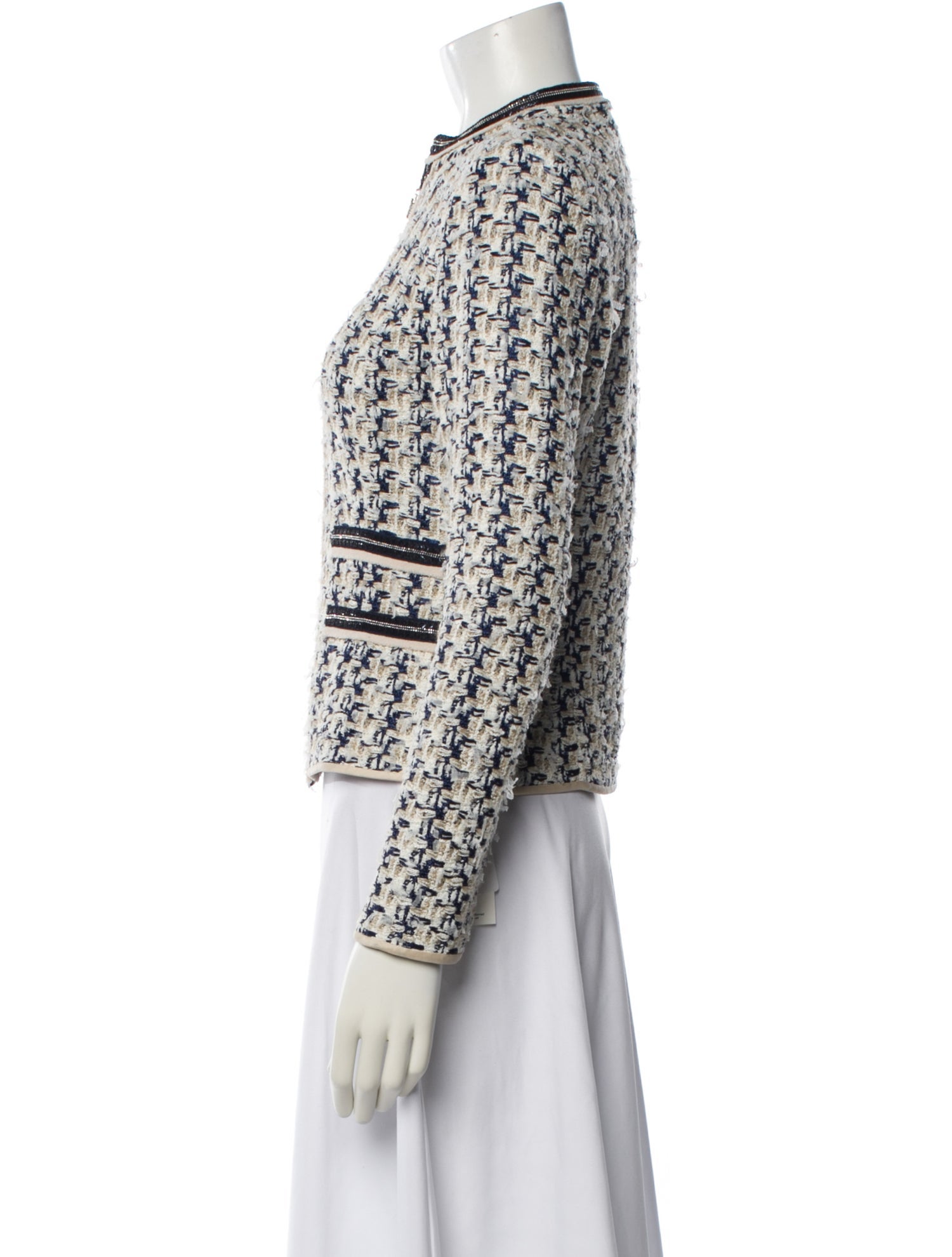 St. John Couture Tweed Pattern Evening Jacket