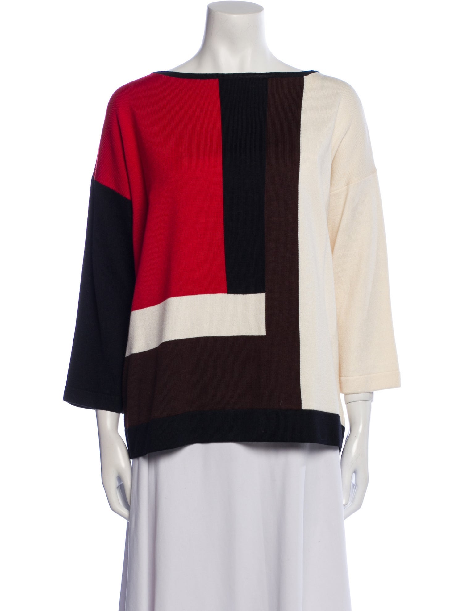 Cardigan St John Sport - Laine Et Rayonne - Taille M - Rouge - Occasion Très Bon état (EUC)