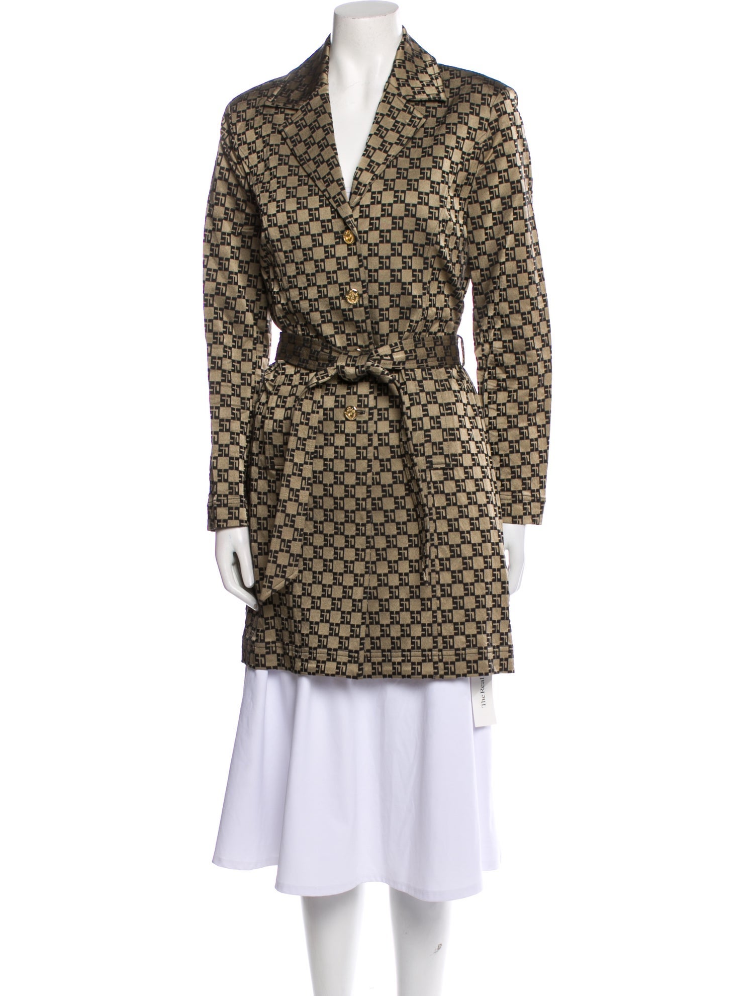 St. John Sport Printed Coat