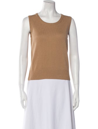 St. John Sport Wool Scoop Neck Sweater