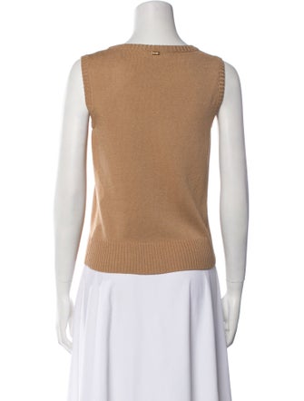 St. John Sport Wool Scoop Neck Sweater