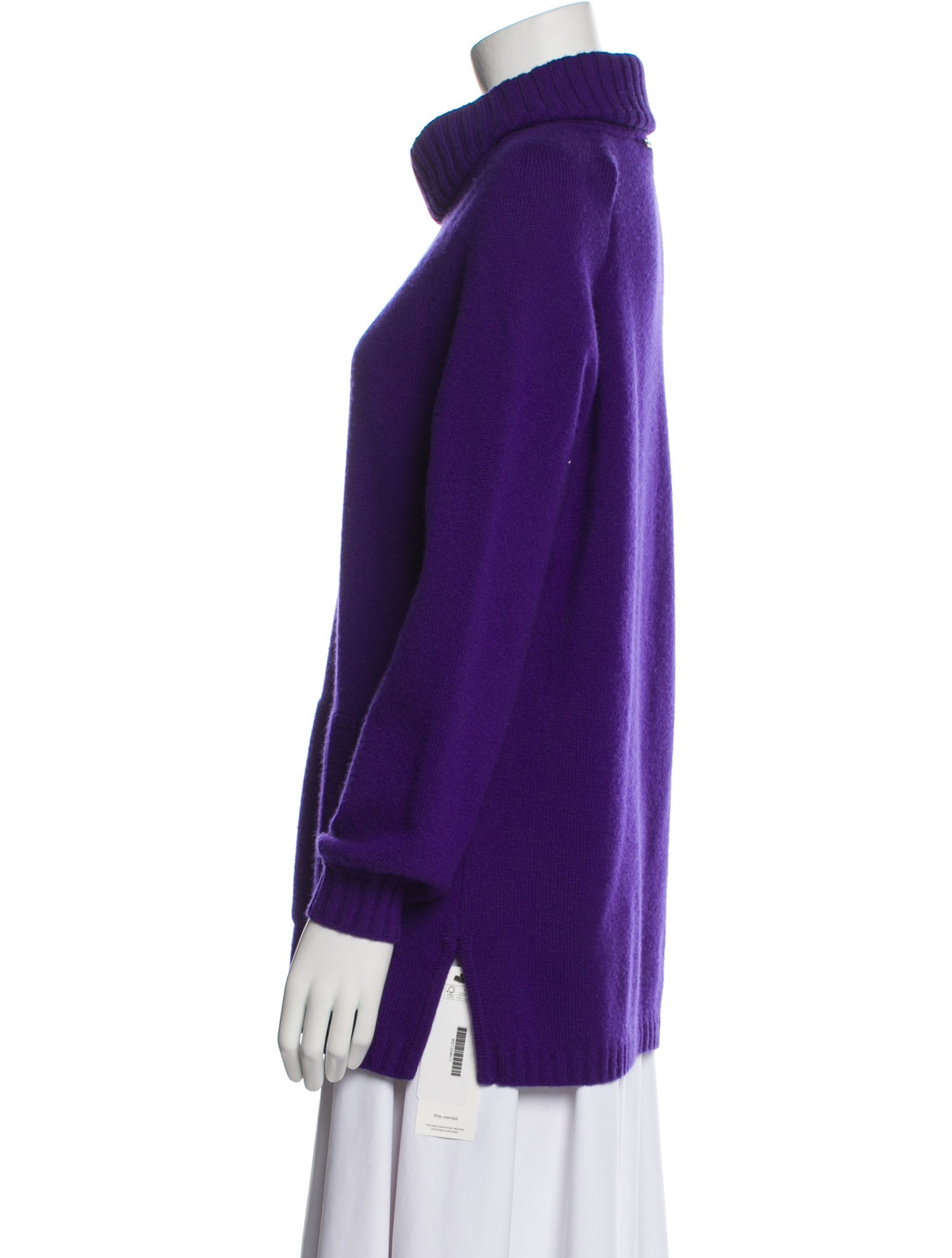 St. John Sport Cashmere Turtleneck Sweater