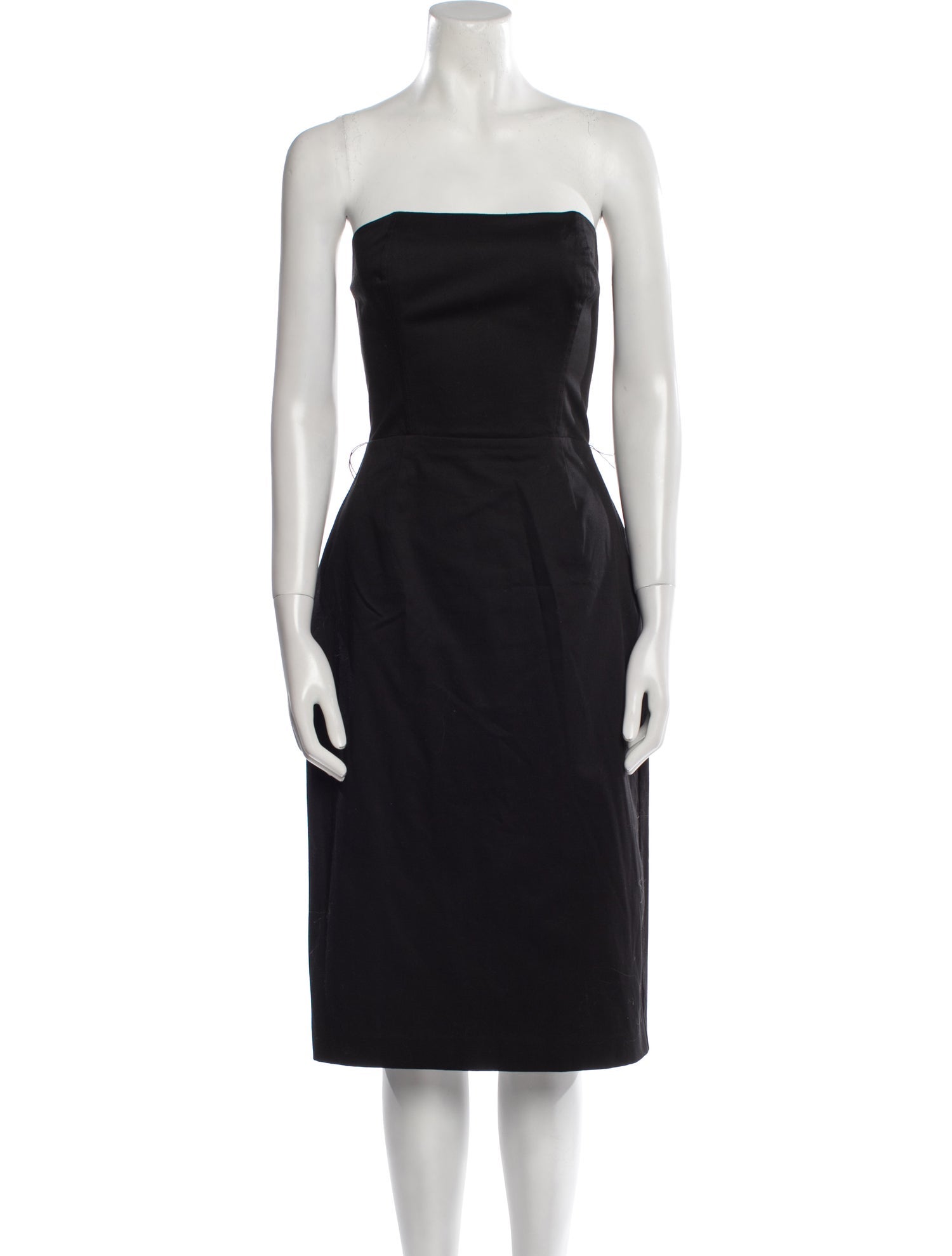 St. John Sport Strapless Mini Dress