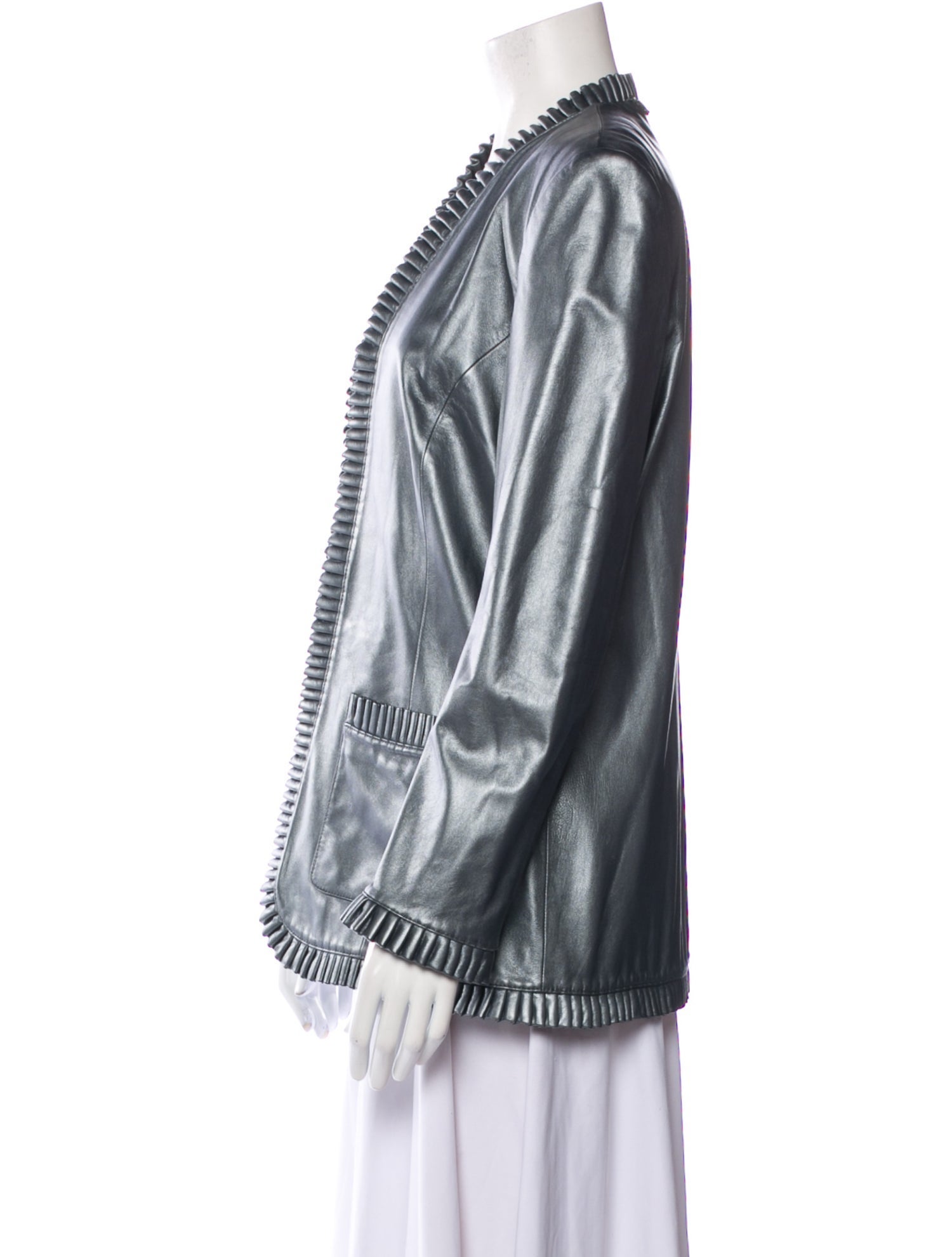 St. John Sport Leather Jacket
