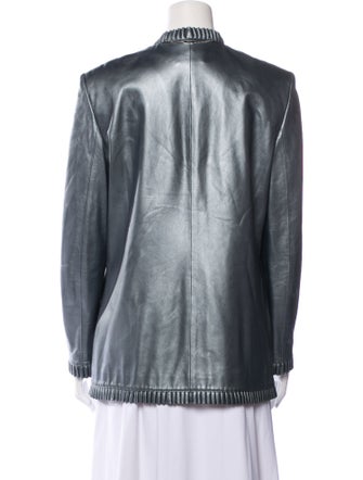 St. John Sport Leather Jacket
