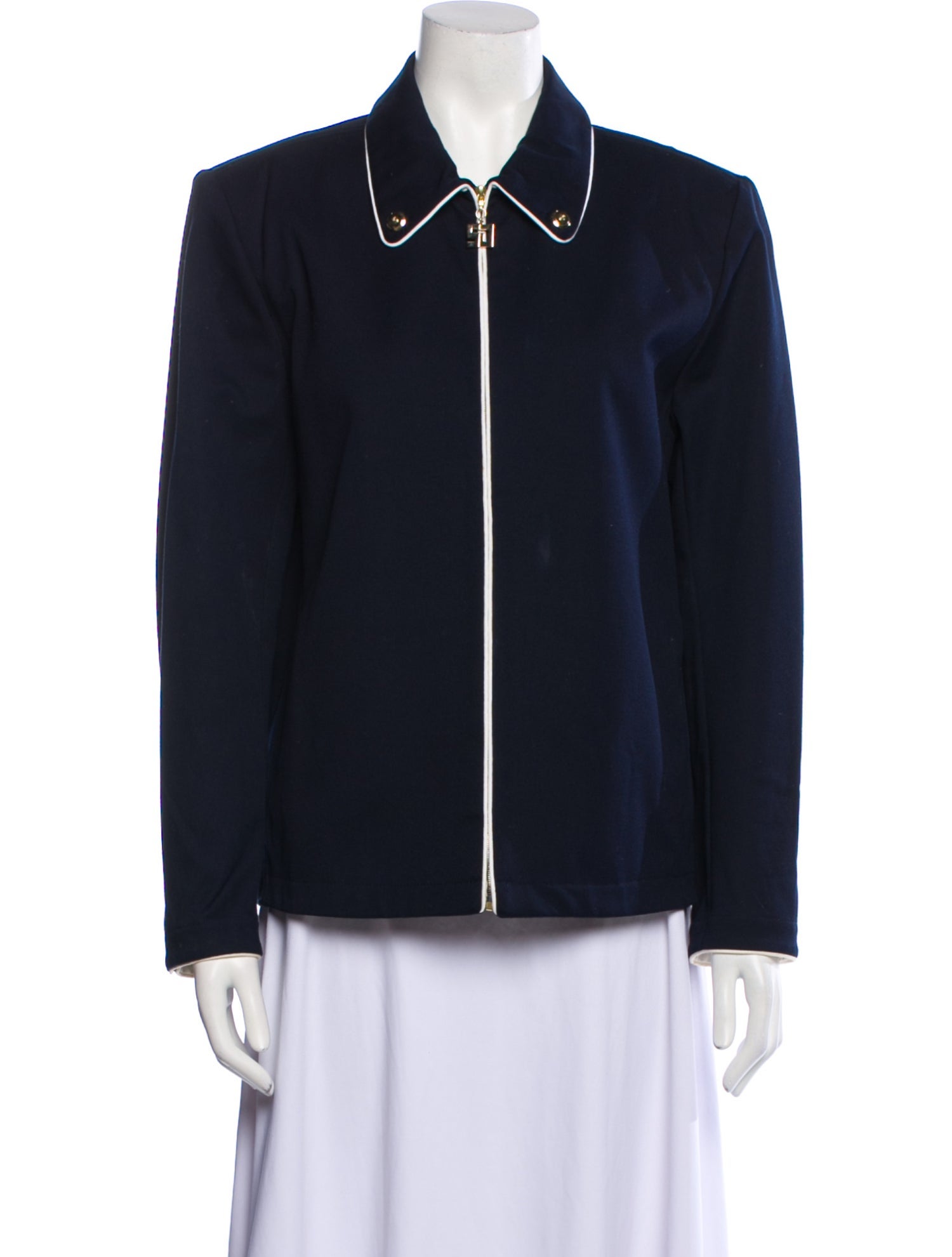 St. John Sport Jacket - Blue Jackets, Clothing - WSTJS49473 | The RealReal