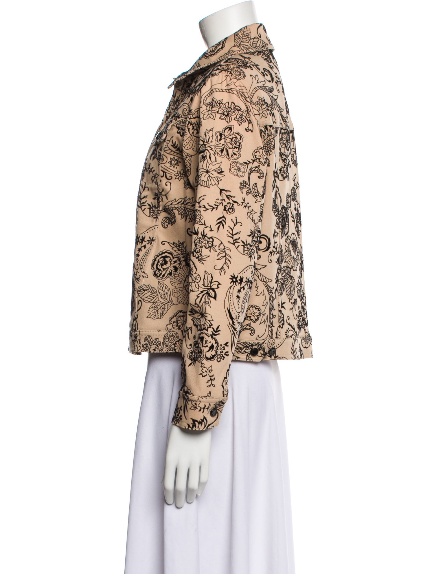 St. John Sport Floral Print Jacket