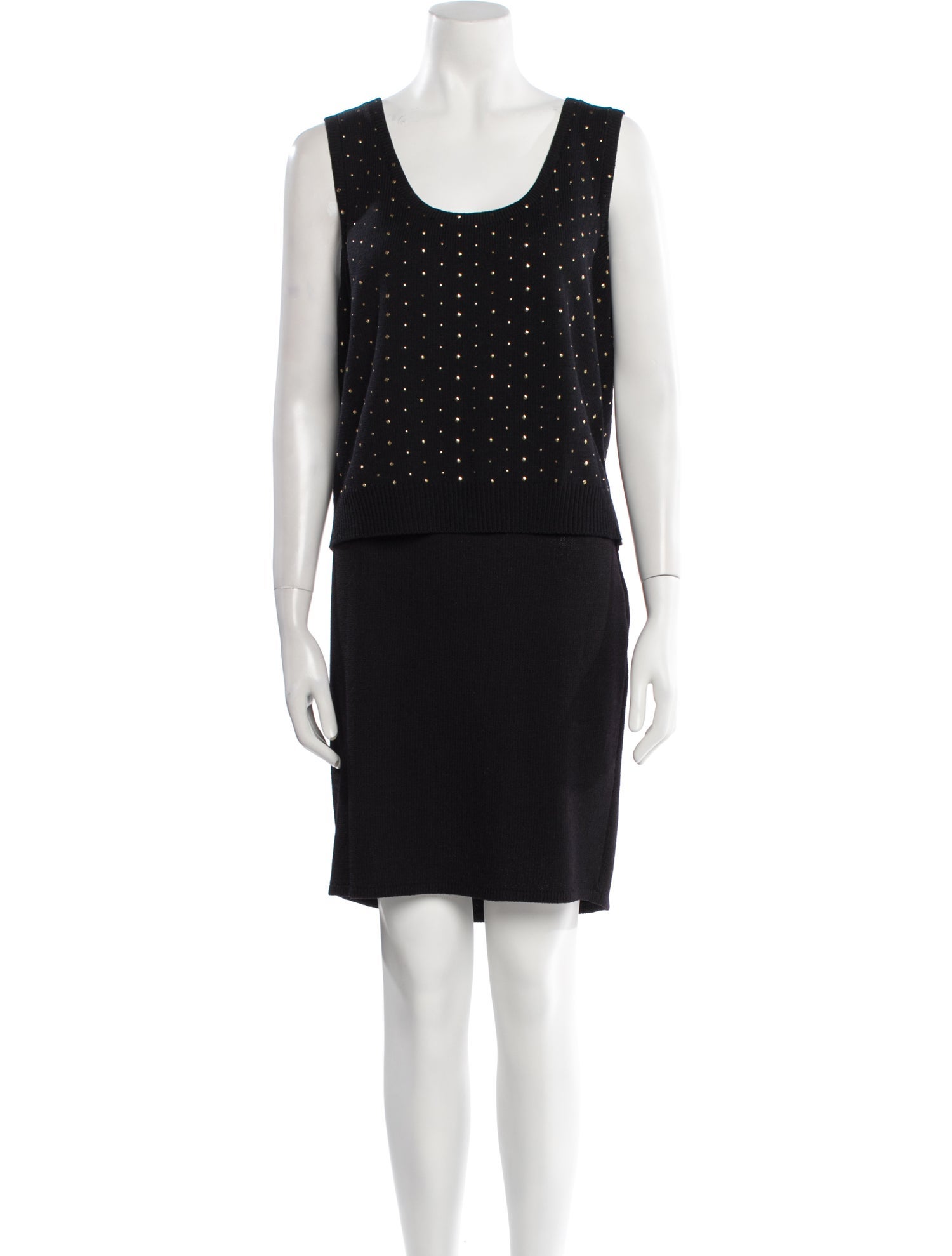 St. John Sport Vintage Wool Skirt Set