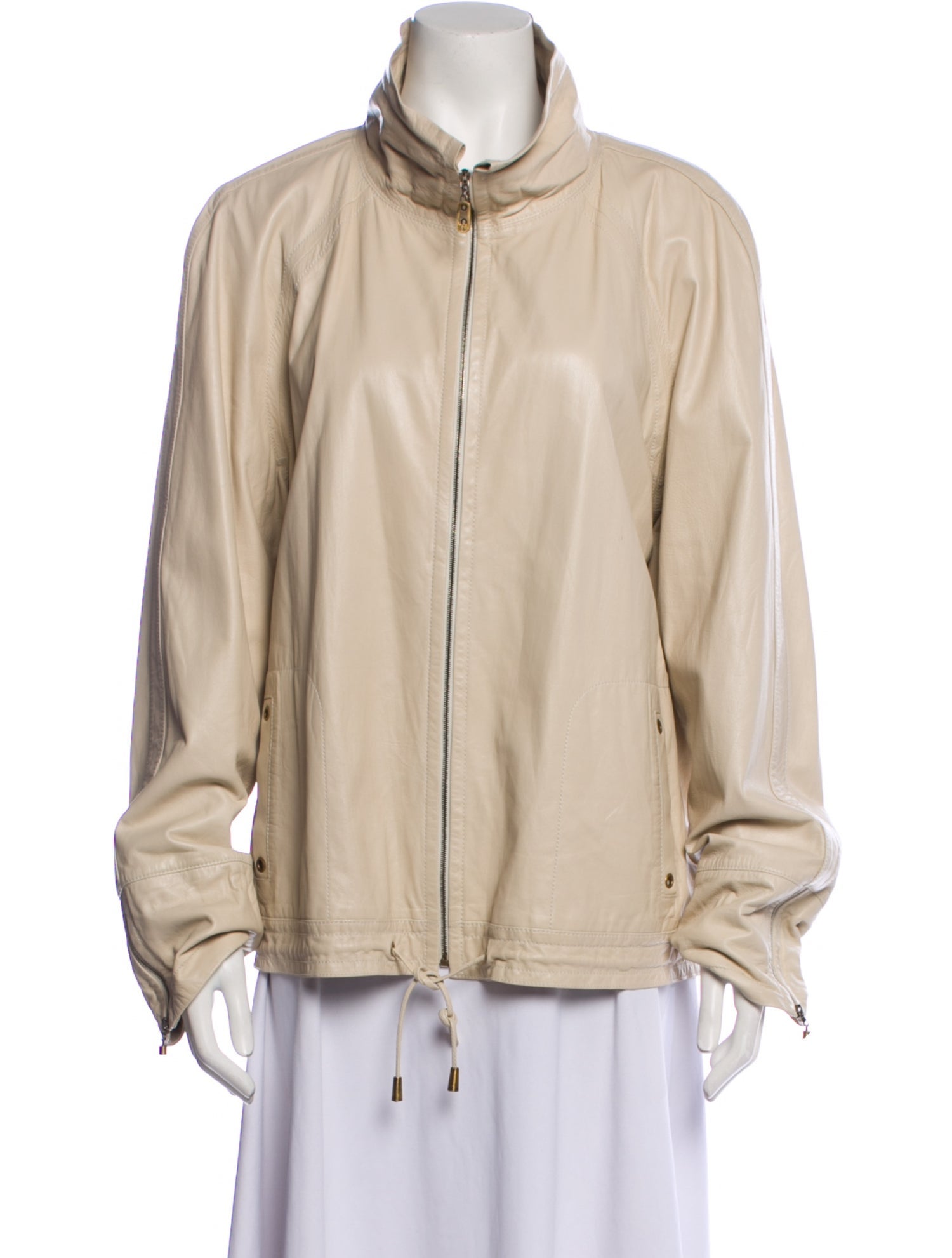 St. John Sport Leather Jacket