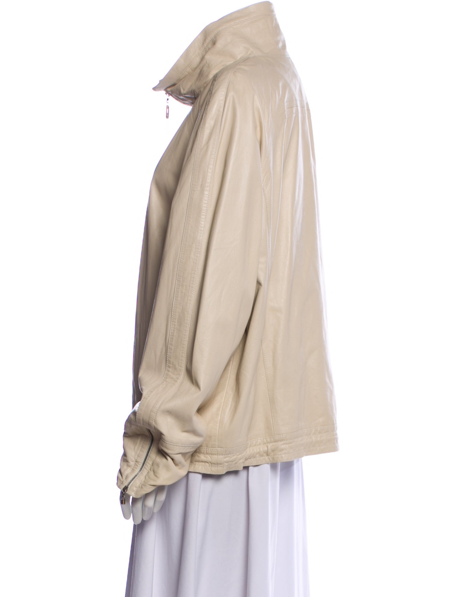 St. John Sport Leather Jacket