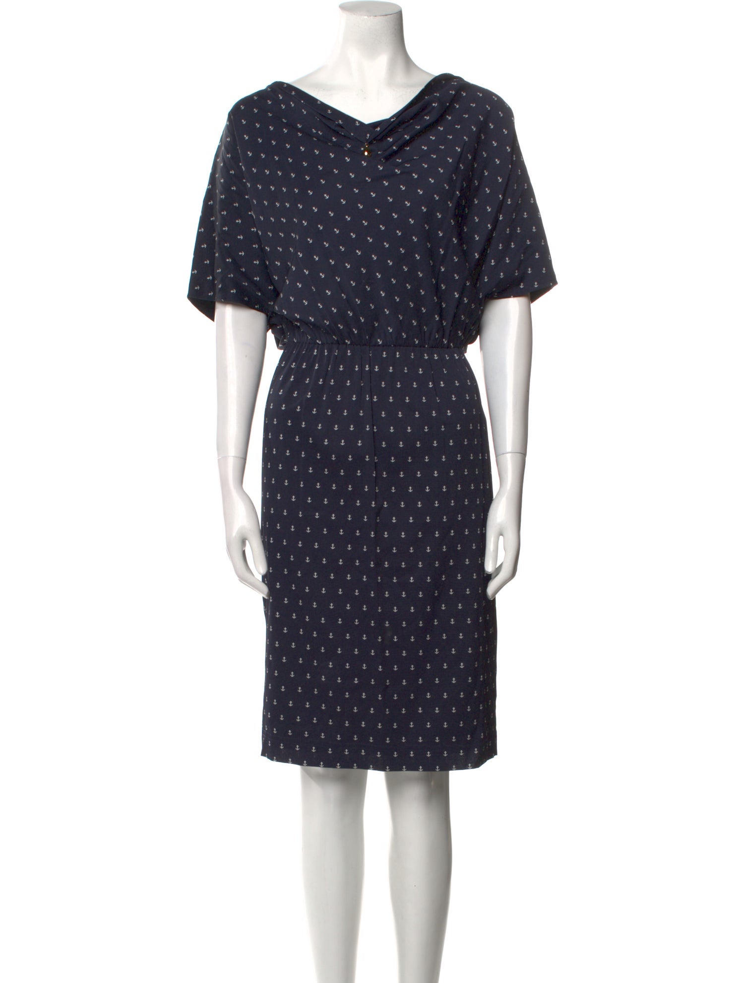 St. John Sport Silk Knee-Length Dress