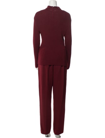 St. John Sport Wool Pant Set