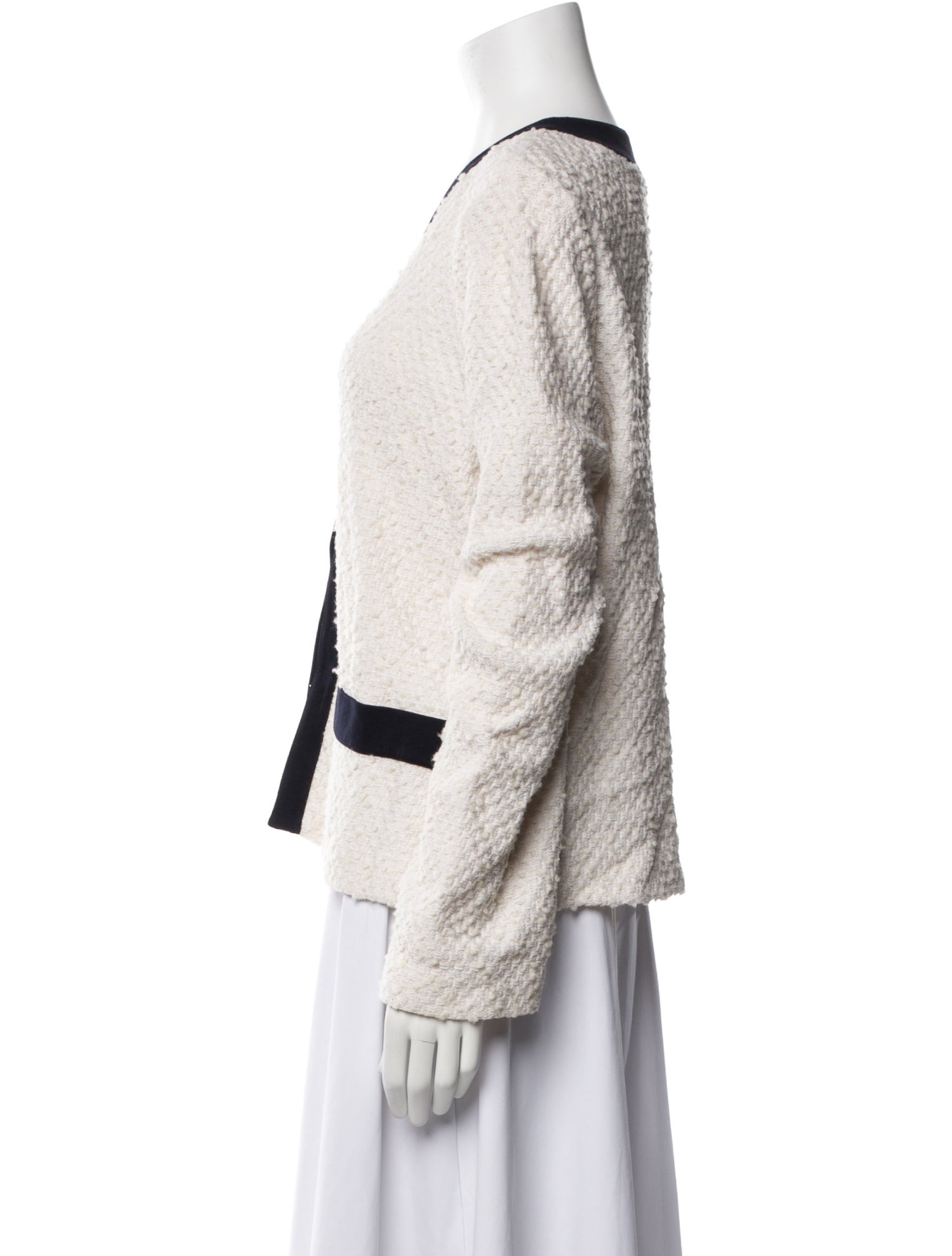 St. John Sport Wool Tweed Pattern Jacket