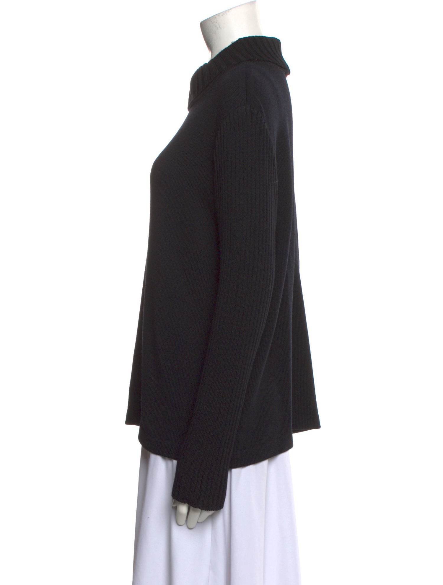 St. John Sport Wool Turtleneck Sweater