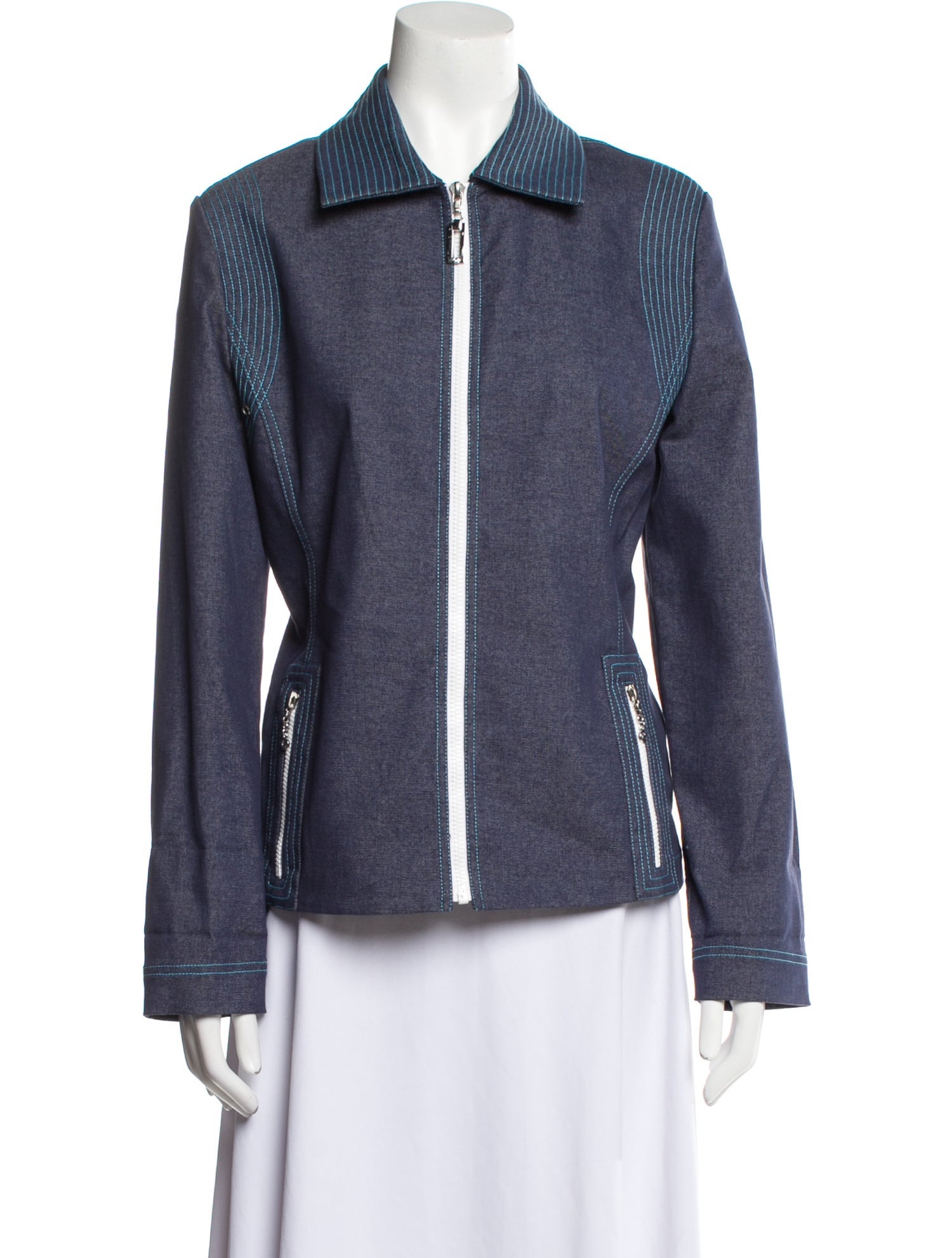 St. John Sport Denim Jacket