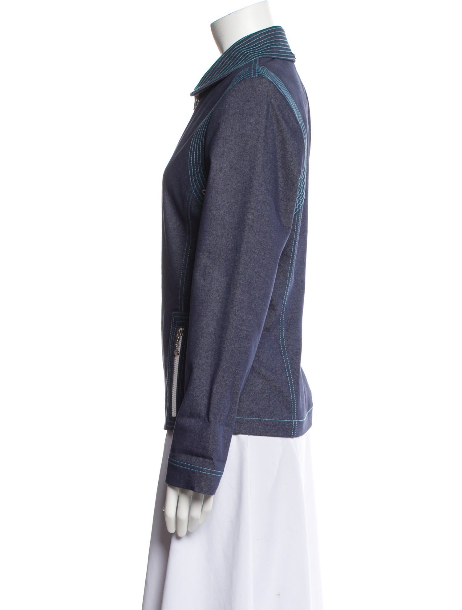 St. John Sport Denim Jacket