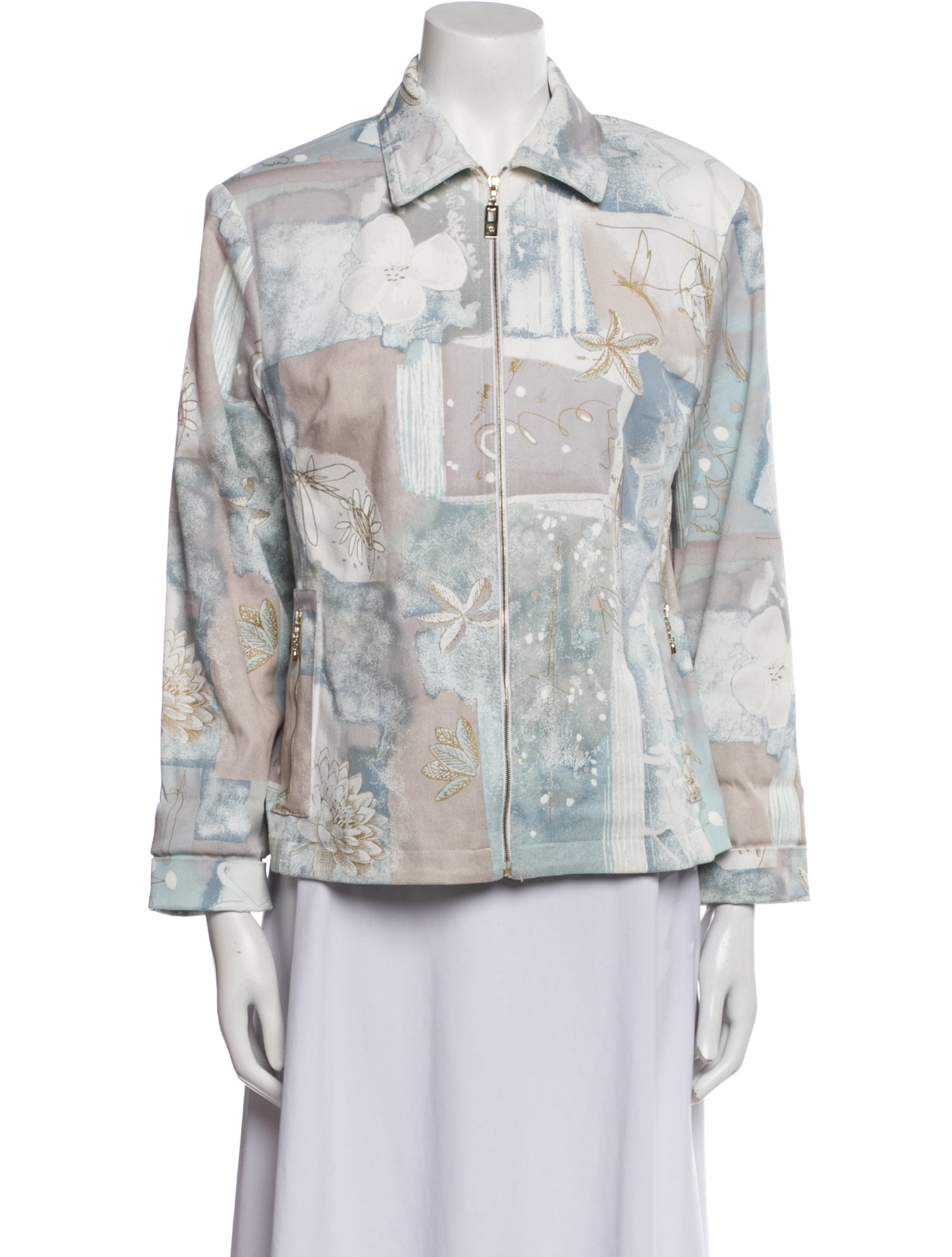 St. John Sport Printed Jacket