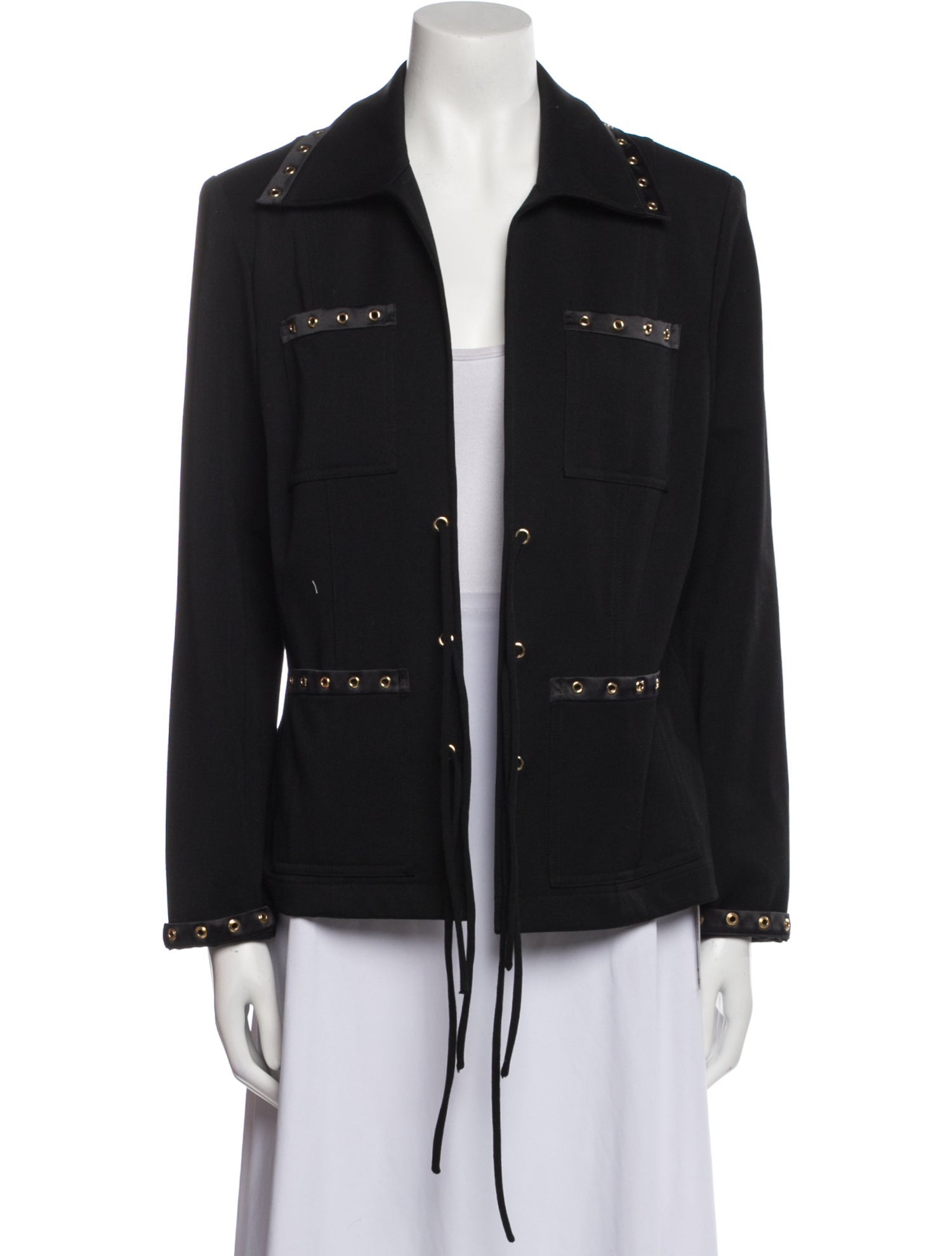 St. John Sport Jacket - Black Jackets, Clothing - WSTJS50955 | The RealReal