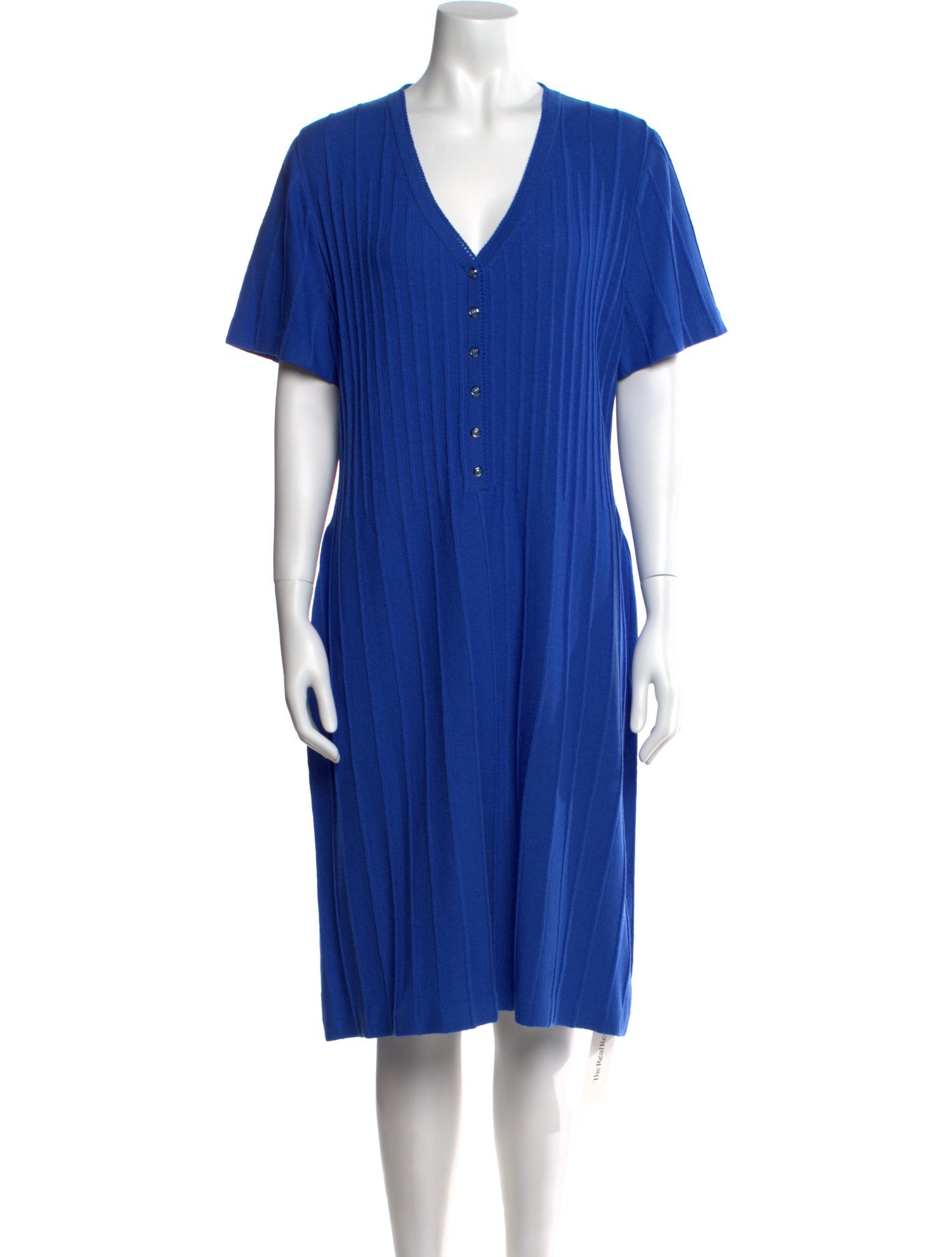 St. John Sport Wool Midi Length Dress