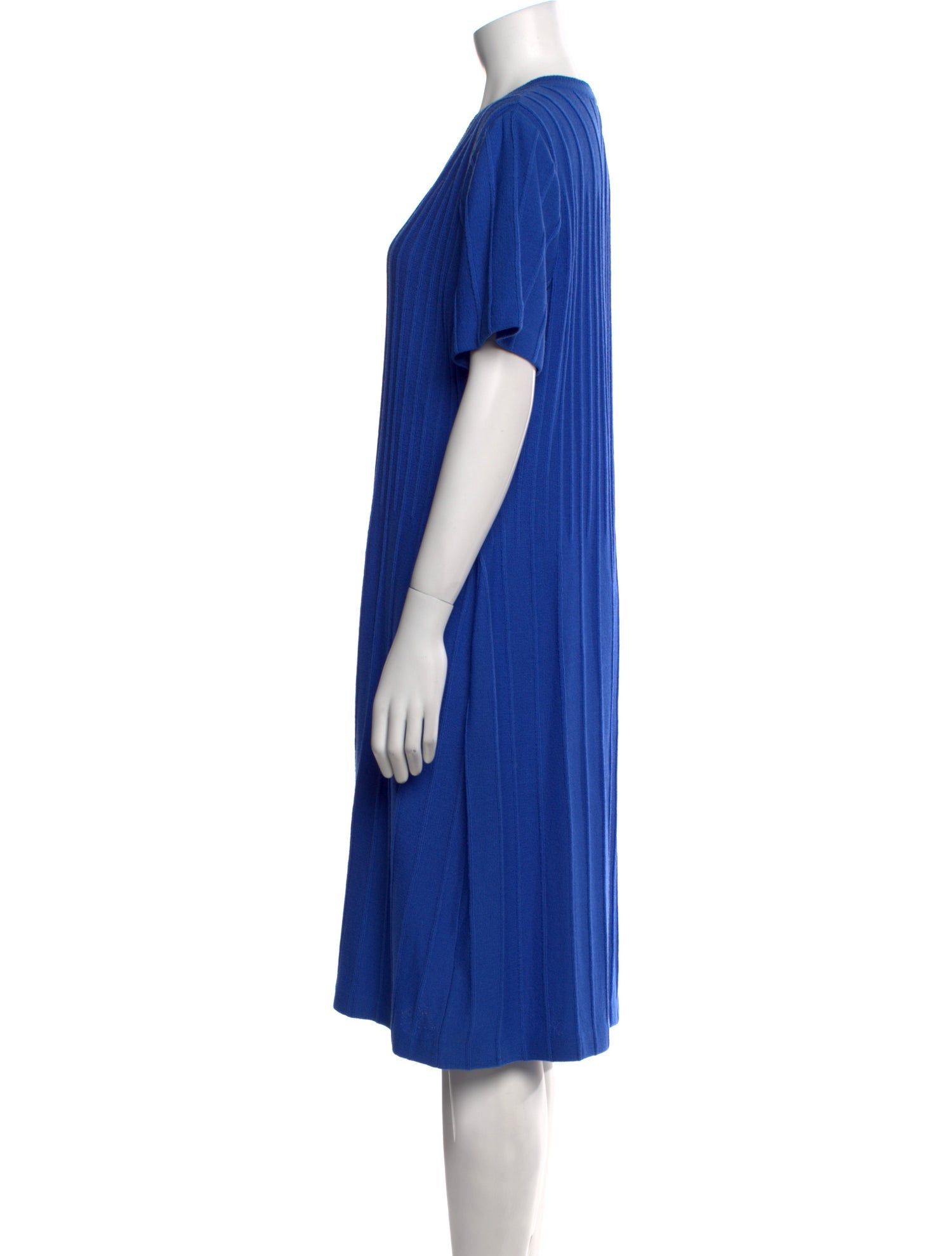 St. John Sport Wool Midi Length Dress