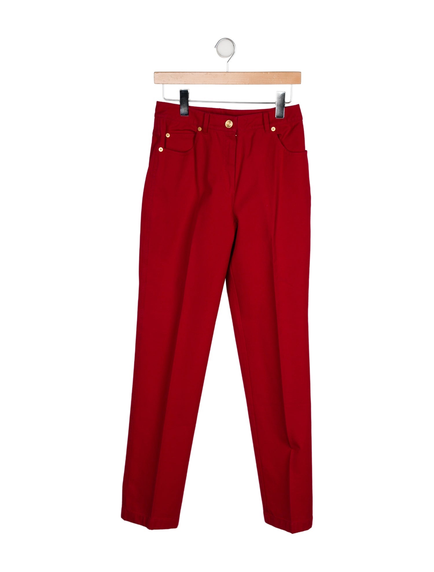 St. John Sport High-Rise Straight Leg Jeans