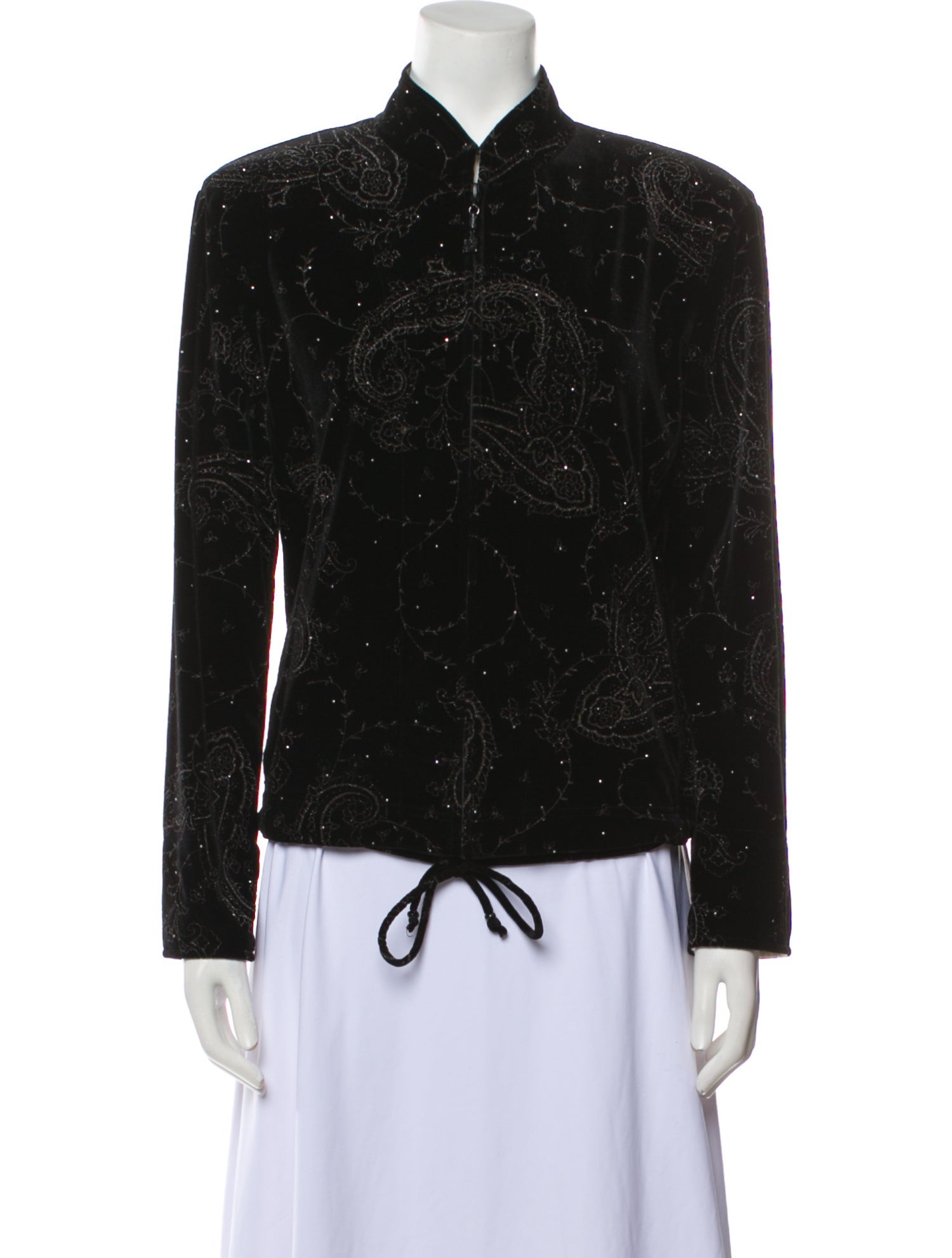 St. John Sport Tweed Pattern Evening Jacket