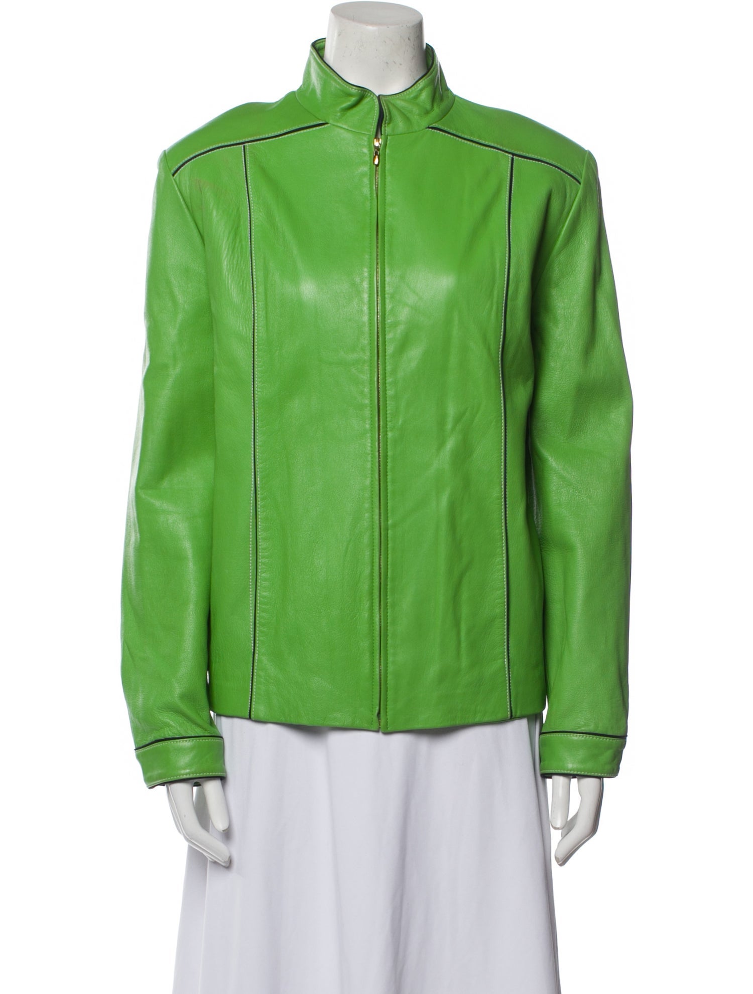 St. John Sport Leather Jacket