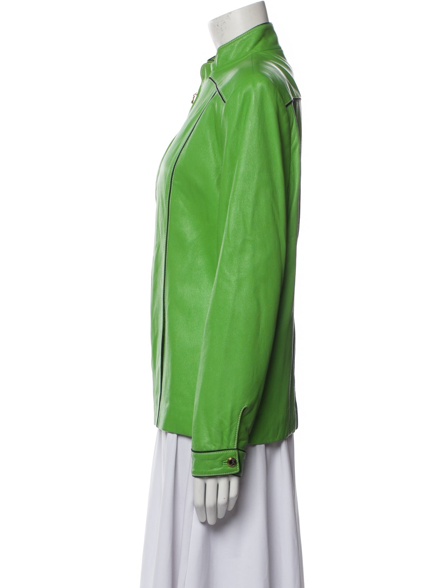 St. John Sport Leather Jacket