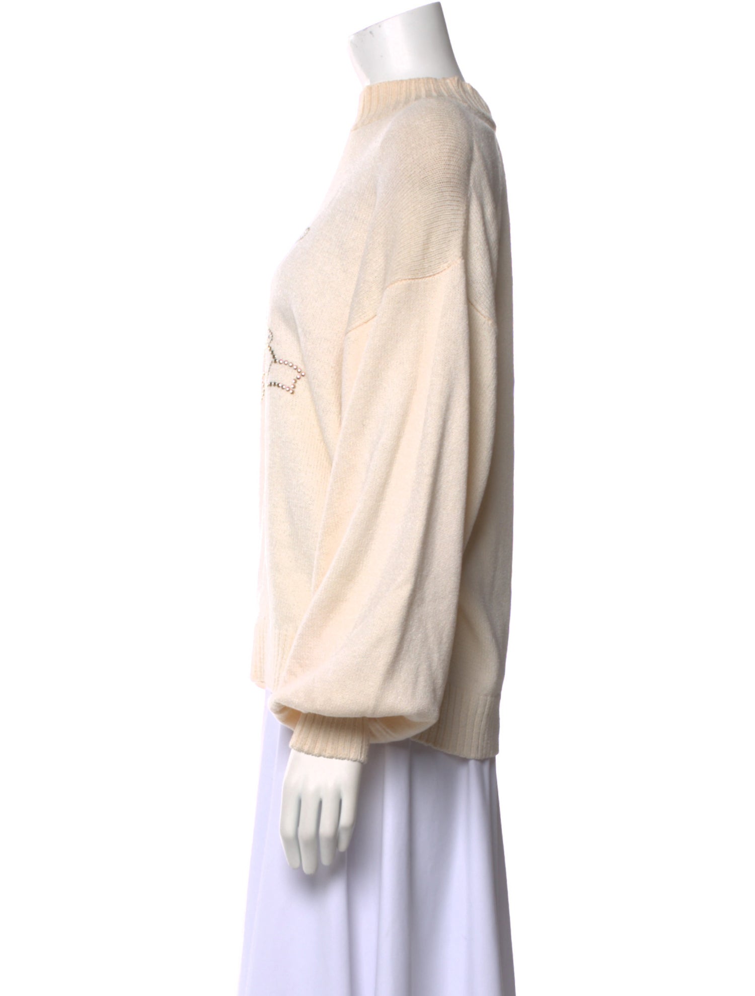 St. John Sport Mock Neck Sweater